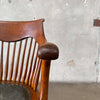 Antique Oak Desk Chair