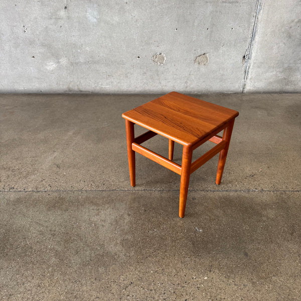 Mid Century Teak Side Table, Denmark #1