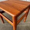 Mid Century Teak Side Table, Denmark #1