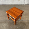 Mid Century Teak Side Table, Denmark #1