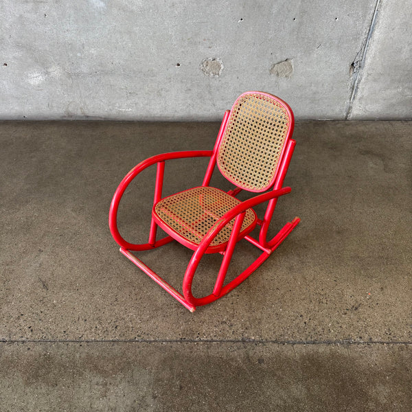 Vintage Bentwood Rocking Chair, Kids