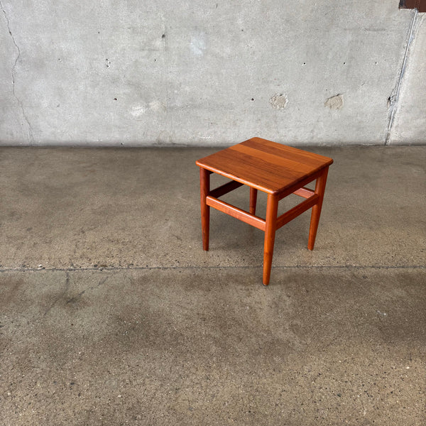 Mid Century Teak Side Table, Denmark #2