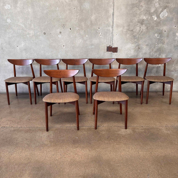 Set of Eight Harry Ostegaard Dining Chairs