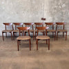 Set of Eight Harry Ostegaard Dining Chairs