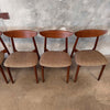 Set of Eight Harry Ostegaard Dining Chairs