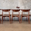 Set of Eight Harry Ostegaard Dining Chairs
