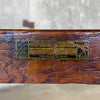 Antique Early 19th Century Hamilton Oak & Cast Iron Drafting Table Desk