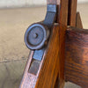 Antique Early 19th Century Hamilton Oak & Cast Iron Drafting Table Desk