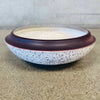 Edith Heath Ceramics White Speckled Glaze Pottery Bowl
