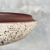 Edith Heath Ceramics White Speckled Glaze Pottery Bowl