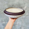 Edith Heath Ceramics White Speckled Glaze Pottery Bowl