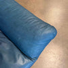Danish Modern Leather & Teak Settee By Komfort - Denmark