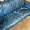 Danish Modern Leather & Teak Sofa By Komfort- Denmark