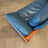 Danish Modern Leather & Teak Sofa By Komfort- Denmark