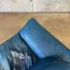 Danish Modern Leather & Teak Sofa By Komfort- Denmark