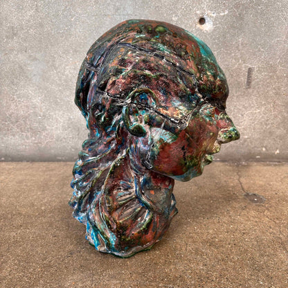 Mid Century Head Sculpture