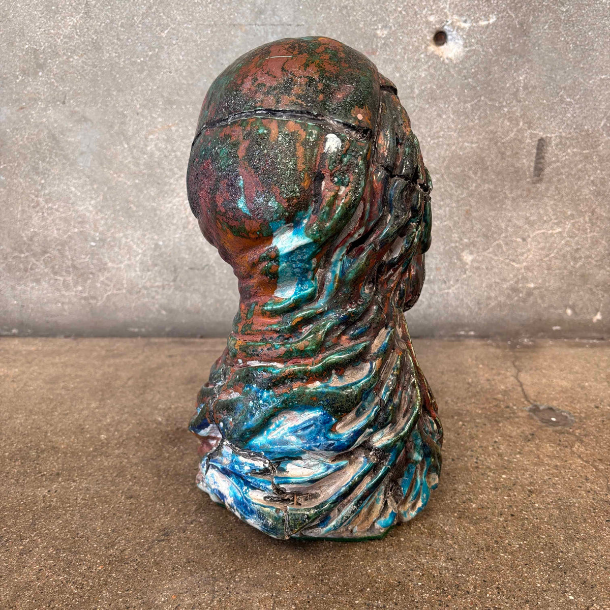 Mid Century Head Sculpture
