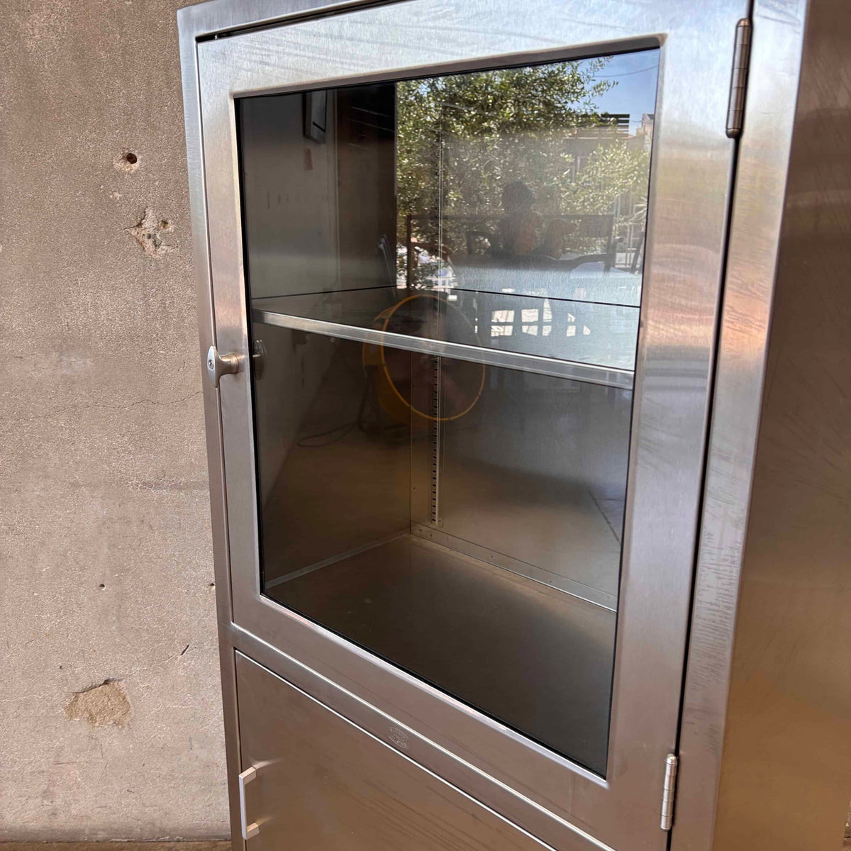 Stainless Steel Medical Cabinet by Blickman