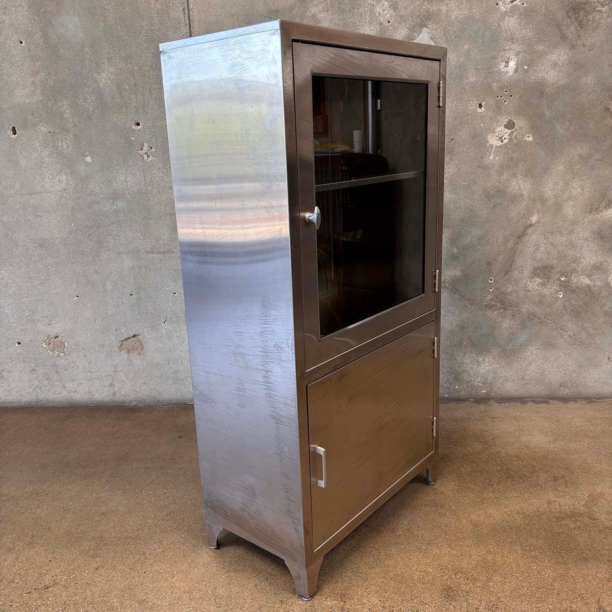 Stainless Steel Medical Cabinet by Blickman