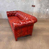 Vintage Baker Oxblood Chesterfield Sofa
