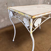 Vintage Cast Iron Table w/Matching Chairs
