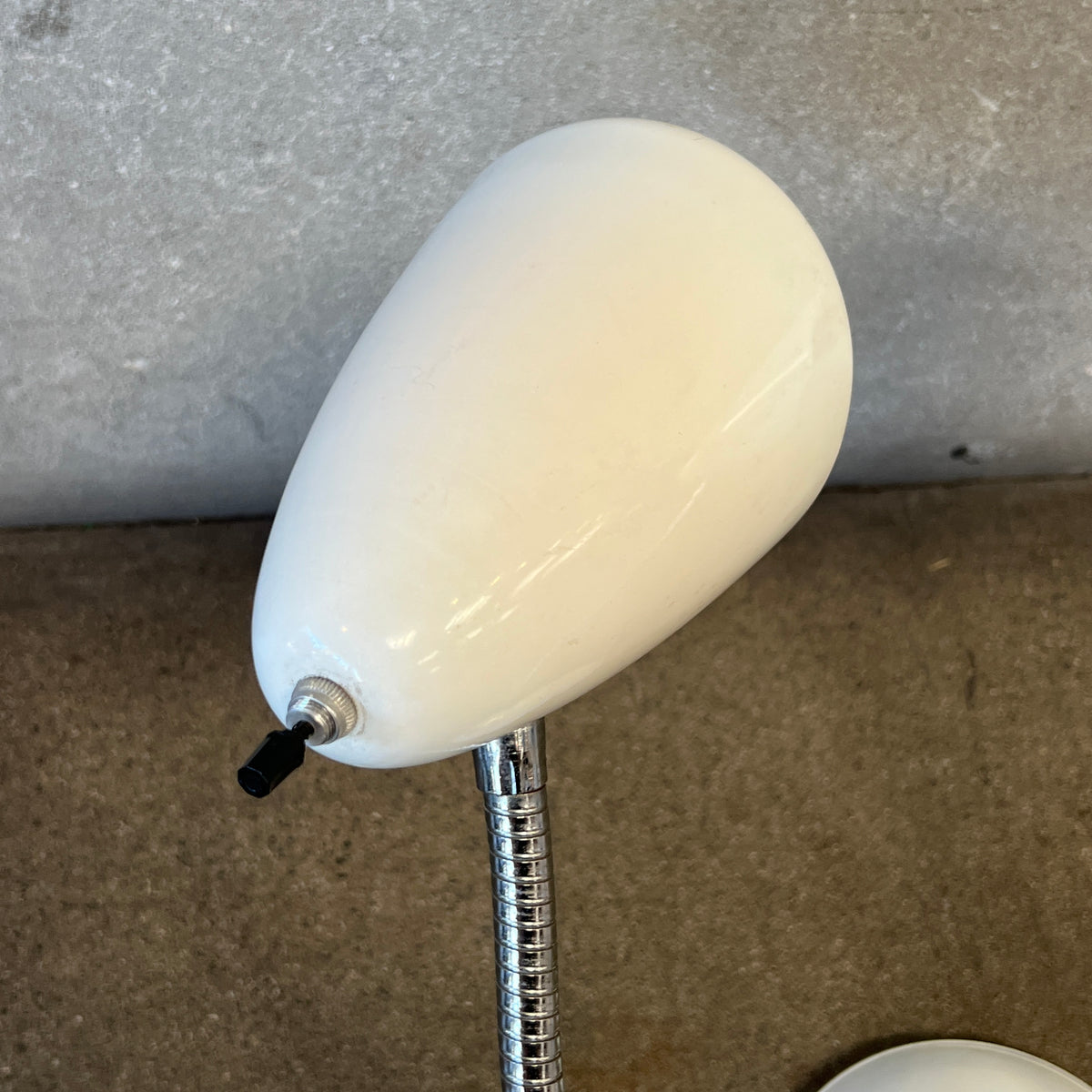 1950's Gerald Thurston Style Desk Lamp w/Bullet Shades