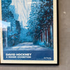 Vintage David Hockney Exhibition Poster