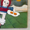 Vintage Oil on Canvas Raggedy Andy