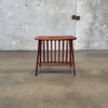Solid Walnut Side Table By Arthur Umanoff