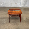 Solid Walnut Side Table By Arthur Umanoff