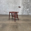 Solid Walnut Side Table By Arthur Umanoff