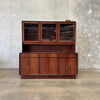 Danish Modern Rosewood China Hutch