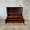 Danish Modern Rosewood China Hutch