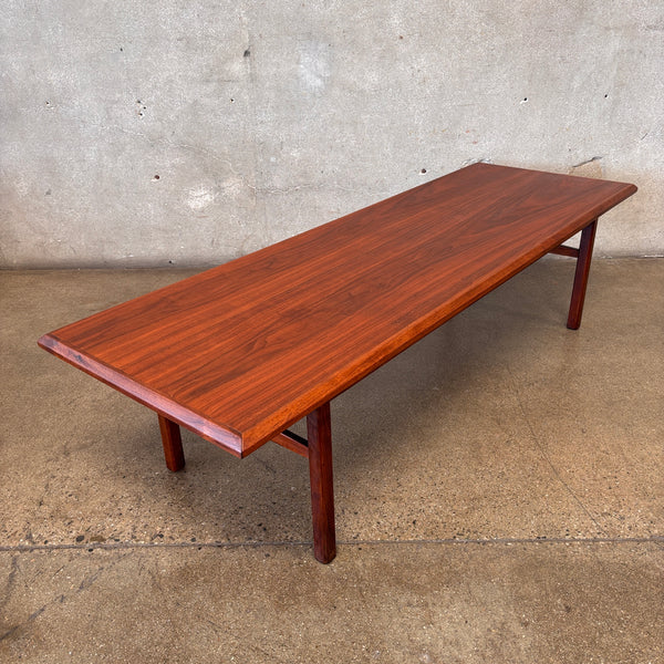 Mid Century Modern Solid Walnut Coffee Table by Motif