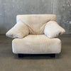 Mid Century Linge Roset Corduroy Lounge Chair, France