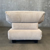 Mid-Century Linge Roset Corduroy Lounge Chair, France