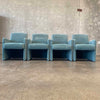 Mid Century Armchairs Set of Four