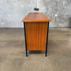 Mid Century Mahogany & Iron 8 Drawer Dresser