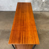 Mid Century Mahogany & Iron 8 Drawer Dresser