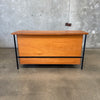 Mid Century Mahogany & Iron 8 Drawer Dresser