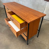 Mid Century Mahogany & Iron 8 Drawer Dresser