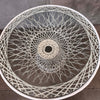 Mid Century Modern Spun Fiberglass Glass Top Patio Table - Russell  Woodard