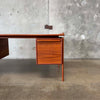 Vintage G.V. Gasvig Danish Teak Desk - Pending