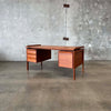 Vintage G.V. Gasvig Danish Teak Desk - Pending