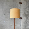 Mid Century Walnut Floor Lamp
