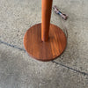 Mid Century Walnut Floor Lamp