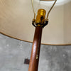 Mid Century Walnut Floor Lamp