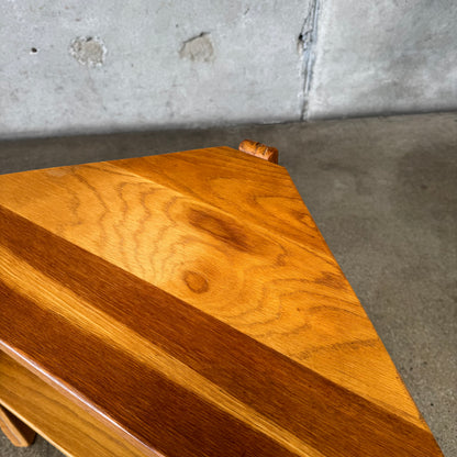 Brandt Ranch Oak Side Table Circa 1955