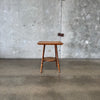 Turned Leg Oak Table/ Plant Stand