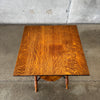 Turned Leg Oak Table/ Plant Stand